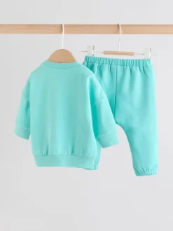 Next Vert - Ensemble sweat et jogging bébé (0mois2ans) (0mois2ans) Outlet