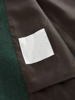 Next Vert - Gilet de costume en flanelle de laine et cachemire mélangés Signature Zignone Hot