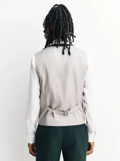 Next Vert - Gilet de costume en flanelle Best