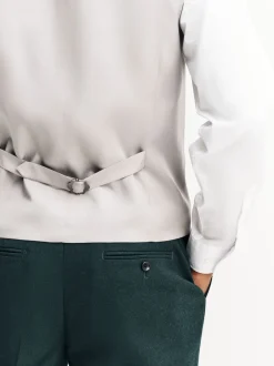 Next Vert - Gilet de costume en flanelle Best