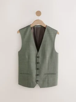 Next - Gilet de laine Signature Nova Fides Vert Best