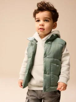 Next - Gilet matelassé (3mths-10yrs) vert Best
