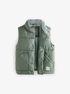 Next - Gilet matelassé (3mths-10yrs) vert Best