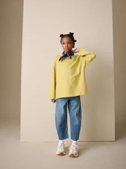 Next Vert - Haut texturé à manches longues (3-16ans) Outlet