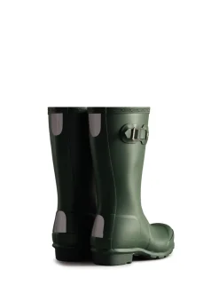 Hunter Vert - Big Kids Original Wellies Clearance