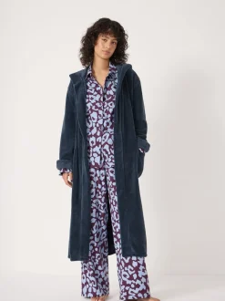 Hush Vert - Robe de chambre à capuche Fluffy Clearance