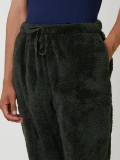 Loungeable Vert - Joggers en sherpa Clearance