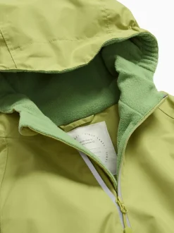 KIDLY by MORI Vert - Combinaison doublée de polaire Clearance