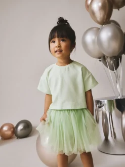 Next Vert à la menthe - Ensemble haut et jupe tutu (3mois-7ans) Discount