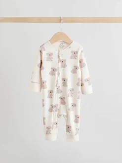 Next Vert à la menthe - Lot de 3 dors-bien sans pieds zippés pour bébé (0mois3ans) Outlet