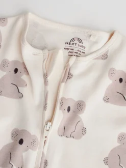 Next Vert à la menthe - Lot de 3 dors-bien sans pieds zippés pour bébé (0mois3ans) Outlet