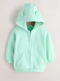Next - Sweat à capuche zippé (3mths-7yrs) Vert à la menthe Sale