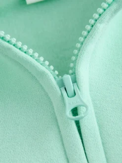 Next - Sweat à capuche zippé (3mths-7yrs) Vert à la menthe Sale