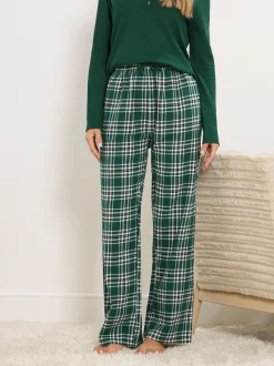 Long Tall Sally Vert - Pyjama Carreaux Outlet