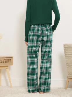 Long Tall Sally Vert - Pyjama Carreaux Outlet
