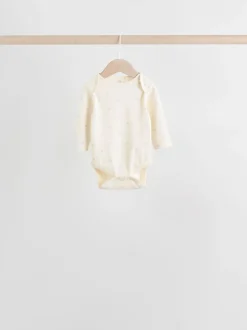 Next vert - Lot de 5 bodys à manches longues pour bébé Clearance