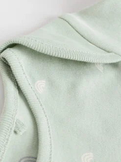 Next vert - Lot de 5 bodys à manches longues pour bébé Clearance