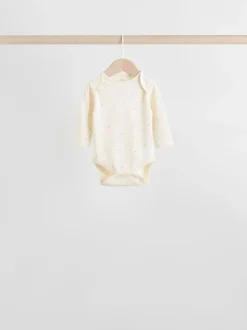 Next vert - Lot de 5 bodys à manches longues pour bébé Clearance