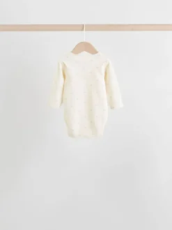 Next vert - Lot de 5 bodys à manches longues pour bébé Clearance