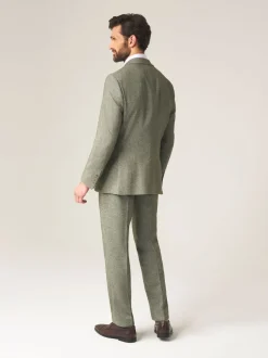Skopes Vert - Modèle droit - Jude Tweed Veste de costume ajustée