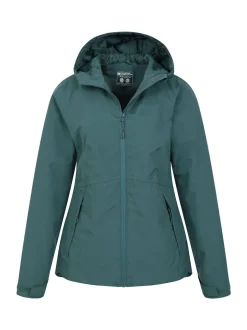 Mountain Warehouse Vert - Veste imperméable Vancouver II Womens Outlet