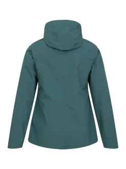 Mountain Warehouse Vert - Veste imperméable Vancouver II Womens Outlet