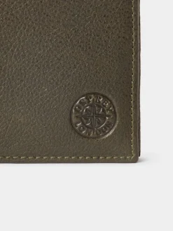 Osprey London Vert - portefeuille en cuir The Compass Card Best