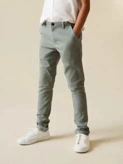 Next - Pantalon chino extensible (3-17ans) vert Online