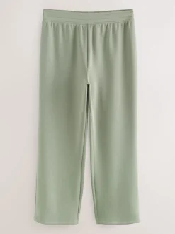 Next vert - Pantalon de jogging de maternité à jambes larges New