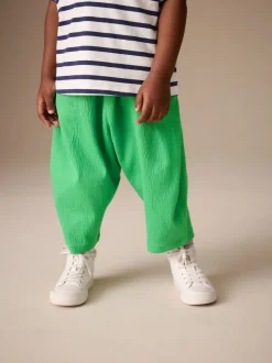 Next Vert - Pantalons amples texturés (3mths-7yrs) Discount