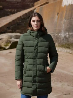Tog 24 Vert - Parka longue matelassée Kirkham femme Discount