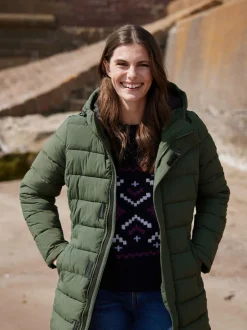 Tog 24 Vert - Parka longue matelassée Kirkham femme Discount