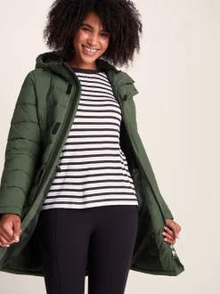 Tog 24 Vert - Parka longue matelassée Kirkham femme Discount