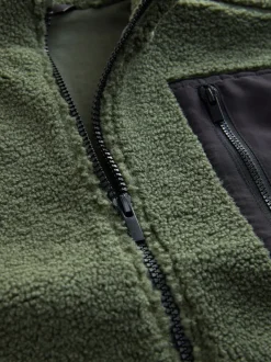 Next Vert - Polaire zippée (3-16ans) Clearance