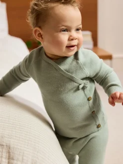 Next vert - Pull et Leggings en maille bébé Ensemble 2 pièces (0mois-2ans)