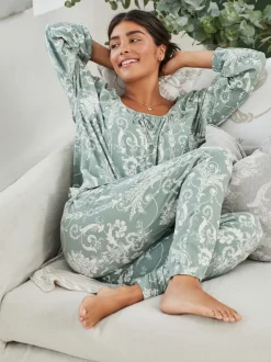 Laura Ashley Vert - Pyjama Discount
