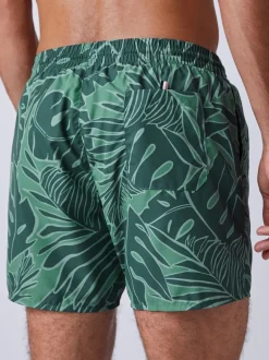 BOSS Vert - Short de bain Piranha imprimé Hot