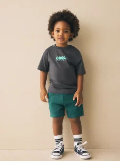 Next - Short en jersey (3mths-7yrs) Vert Hot