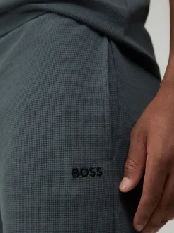 BOSS - Short gaufré Vert Discount