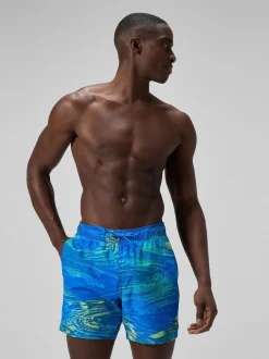 Speedo Vert - Short Redondo Edge Volley 16» imprimé Hot