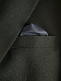 Next Vert - Slim Fit (Slim Fit) - Veste de costume Coupe ajustée Motion Flex Mélange en laine Clearance