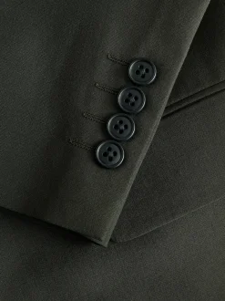 Next Vert - Slim Fit (Slim Fit) - Veste de costume Coupe ajustée Motion Flex Mélange en laine Clearance