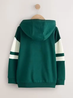 Next Vert - Sweat à capuche color block (3-16 ans) Discount