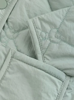 Next vert - Veste bébé Tulip en nylon matelassé (0mois à2ans)
