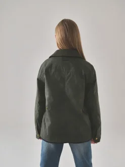 Superdry Vert - Veste cirée Discount