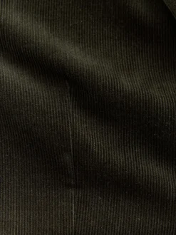 Next Vert - Veste de costume décontractée en velours côtelé Online