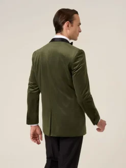 Skopes Vert - Veste Paso habillée en velours Outlet