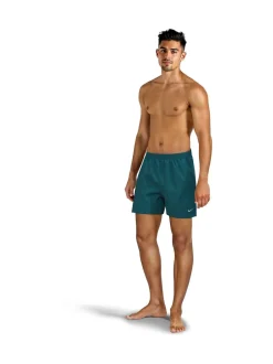 Nike - 5 Inch - Shorts de bain de volley indispensable Vert bleu sarcelle Hot