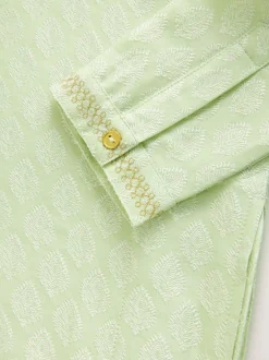 Next Vert clair brodé - Kurta (3mths-16yrs) Sale