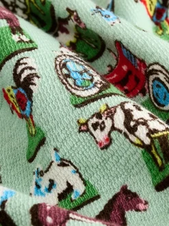 Next Vert Farm à col - Barboteuse Kidston 100% Cotton Cath Online